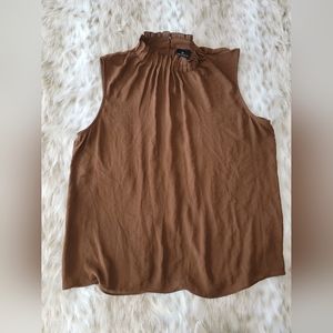 NWT Worthington Sleeveless Mock Neck Blouse